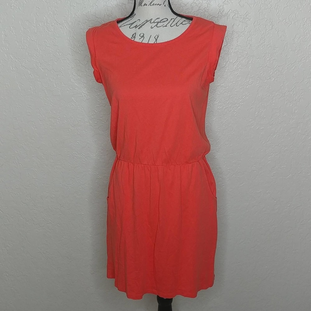 Boden T-Shirt Dress Orange Size 8 Petite - fc52